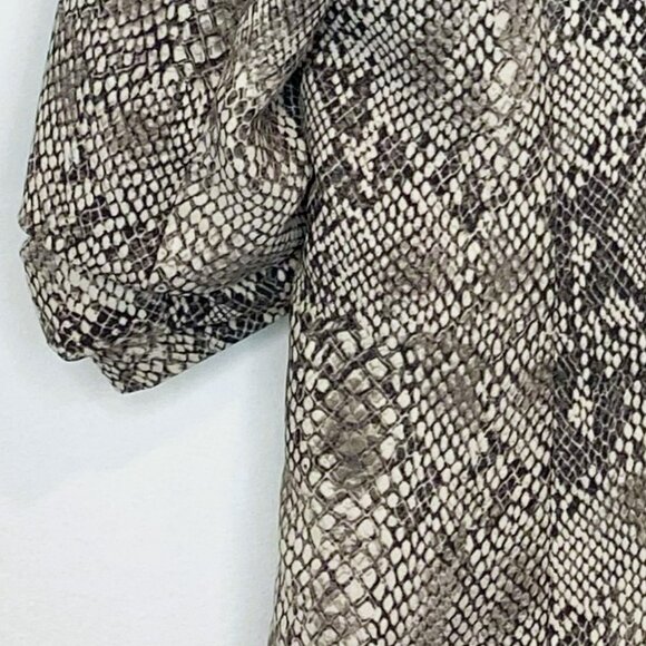 Babaton - Aritiza - Macauley Blazer, Snakeskin Pattern, Tan/Black - Size 10 - Picture 4 of 9